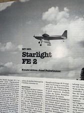 Bauplan für Motorflugzeug