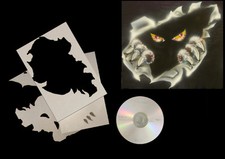 Airbrush Schablone Step by