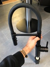 Blanco CATRIS-S Flexo Küchenarmatur Hochdruck schwarz matt  00525793