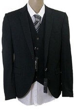 Archetipo Designer Herren Anzug Grösse 56 Neu Hose Jacke Schwarz