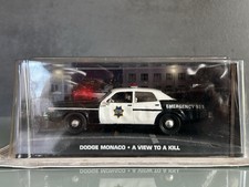 ? James Bond Modellauto – Dodge Monaco Police - Im Angesicht des Todes -OVP