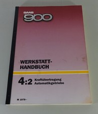 Werkstatthandbuch Saab 900 Automatikgetriebe - Kraftübertragung Mdj. 1979-1985 