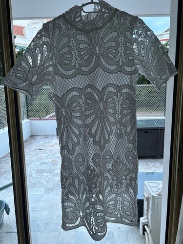 Gerades kleid mit weißer - gerades,