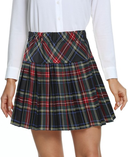 Ladies college style elastic - style,