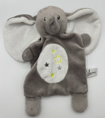 Schnuffeltuch elefant grau - elefant,