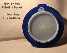 original Tupperware | 1804 (Ring) und 733-48 (Deckel) | Spritzschutz für Candy
