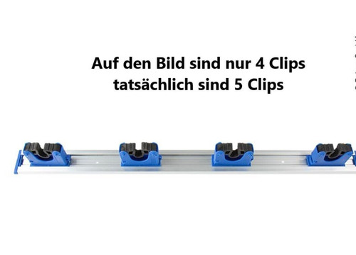Besen halterung aluleiste mit - besen,