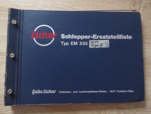 Eicher schlepper 235 - em,