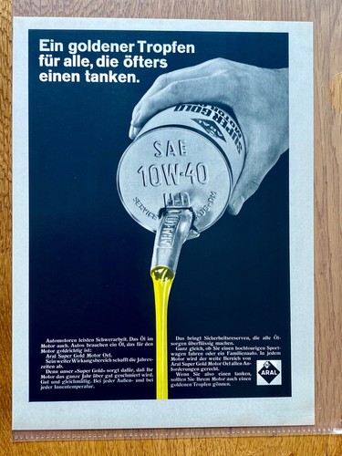 Aral super gold - gold, motoröl