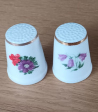 Fingerhut, Porzellan, 2er Set