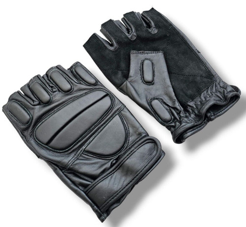 Leder fingerlose gepolsterte - leder,
