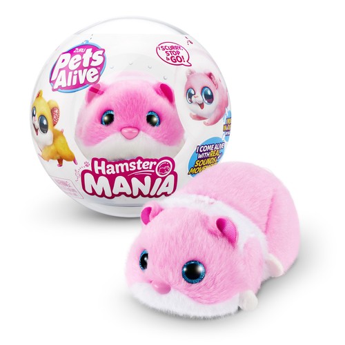 Pets alive hamster mania pink - pets,