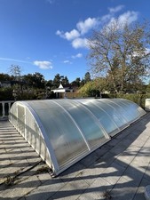 Pool Überdachung Schwimmbad Überdachung Poolhalle Farbe Weiß VB Berlin-Spandau