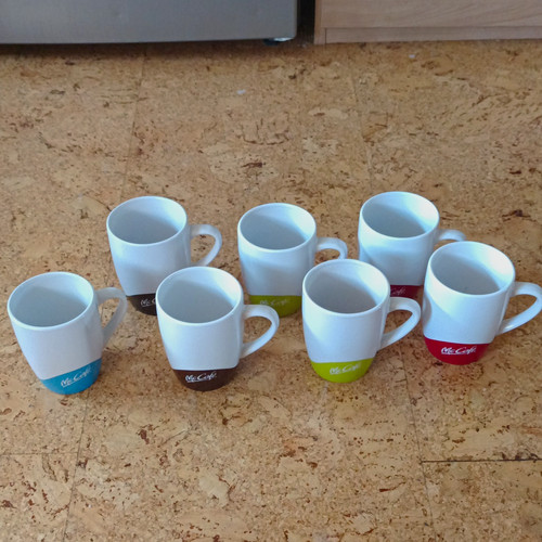 Mccafé tassen set stück - mccafé, tassen-set