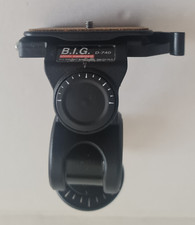 B.I.G. D-740 3-Wege-Neiger mit Tasche für große Kameras