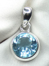 Anhänger blautopas 925 - 💎anhänger,