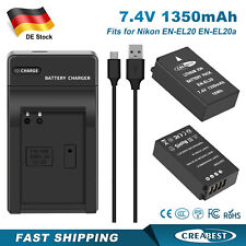 2x 1350mAh EN-EL20a EN-EL20