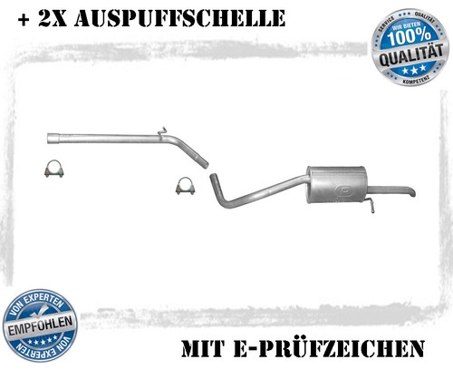 Auspuffanlage skoda fabia - skoda,