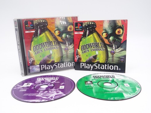 Oddworld abes exodus ps1 - oddworld,