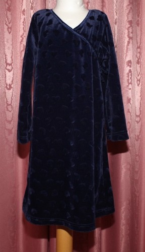 Panne samt kleid mit - kleid,