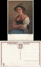 Künstlerkarte "Die Mirzl"