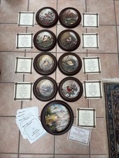 Sammelteller Tirschenreuth „Unsere kleine Vogelwelt“ inkl. Rahmen & Zertifikat