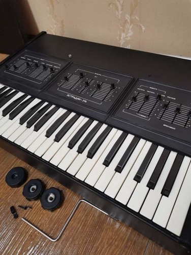 Vintage soviet synthesizer - vintage,