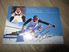 Autogrammkarte - Markus Wasmeier - Ski Alpin - Slalom - DSV - Olympia - Bogner