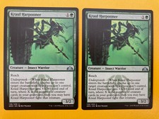 2 x Kraul Harpooner / Kraul-Harpunier, englisch (Near Mint, Uncommon)