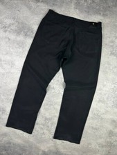 Versace Couture Luxus Italienische Designer Vintage Schwarz Hose Herren Größe...