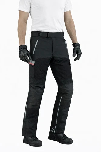Motorradhose herren textil - herren, mit