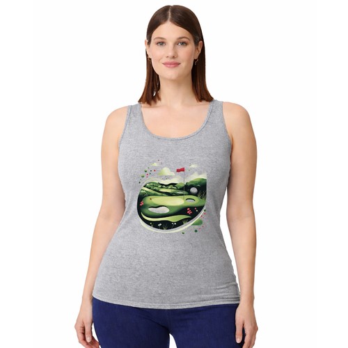 Golfplatz damen trägershirt - damen,