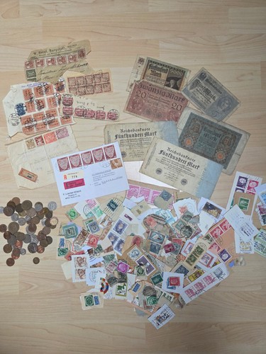 Briefmarken reichsbanknoten - briefmarken,,
