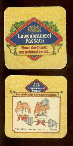 Bierdeckel löwenbrauerei - löwenbrauerei, ag