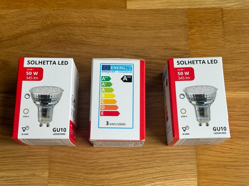 Ikea solhetta led reflektor - solhetta,
