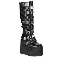 Demonia plateaustiefel - plateaustiefel,