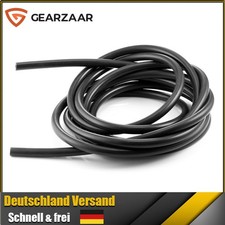 4mm Unterdruckschlauch Turbo Ladeluft Ladedruck Silikon Schwarz Hochtemperatur