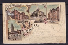 AK GRUSS AUS BOCHUM, 4 Ansichten, 1897 #F042834