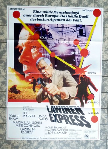 Lawinenexpress a1 filmposter - lawinenexpress, *