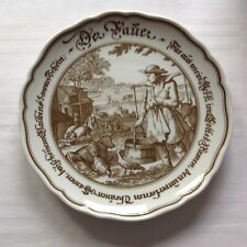 Wandteller - Hutschenreuther  Porzellan - Sammelteller - Der Bauer
