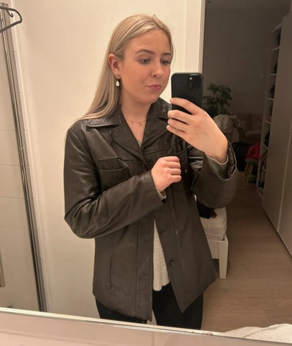 Original vintage lederjacke - original,