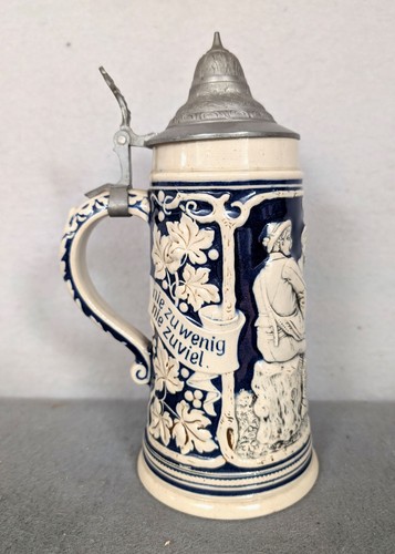Antiker bierkrug mit - antiker,