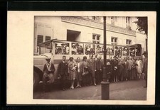 Foto-AK Autobus mit