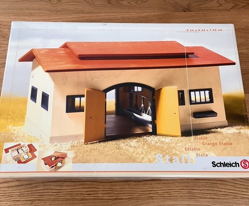 Schleich holz pferdestall - schleich, holz-pferdestall