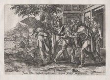 M. de Vos  Tobit leaving his