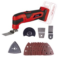 Akku-Multifunktionswerkzeug Multischleife Multitool Einhell TC-MG 18 Li-Solo