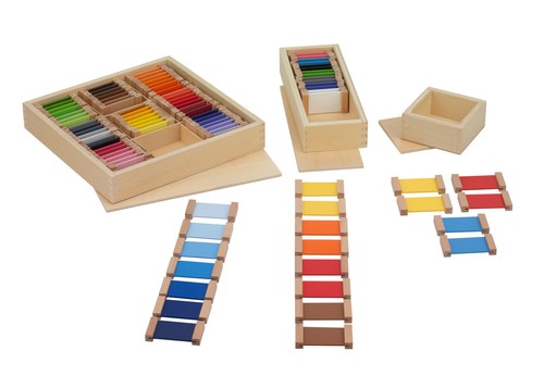 Montessori farbtäfelchen - montessori,