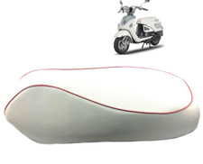 Sitzbank ZN50QT-E5 Sattel Sitz in weiss ZNEN Venezia Roller Motorroller Retro