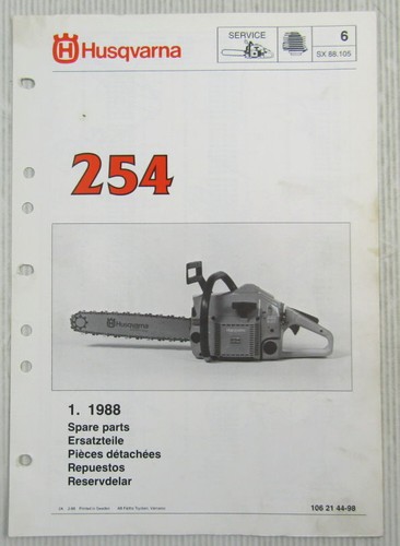 Husqvarna 254 kettensäge - 254,