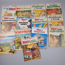 Grosser Asterix Hefte Konvolut Sammlung 13x Akzeptabel